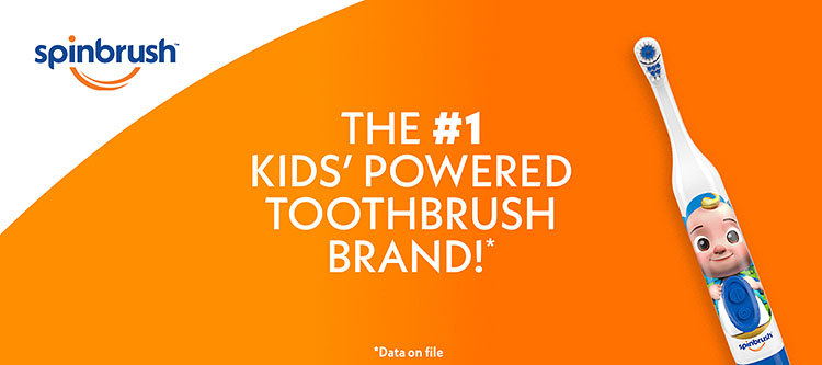 Spinbrush CoComelon kids toothbrush