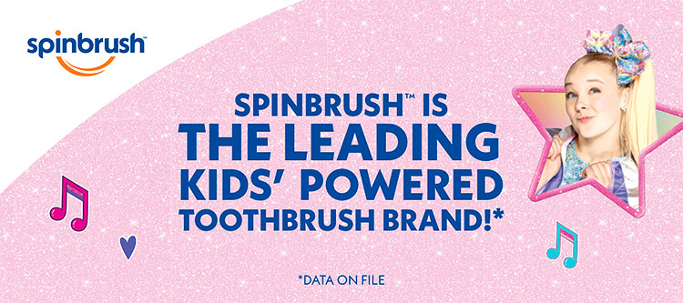 Spinbrush is the leading kids' powered toothbrush brand