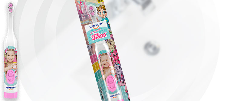 Spinbrush kids toothbrush