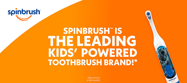 Spinbrush is the leading kids' powered toothbrush brand