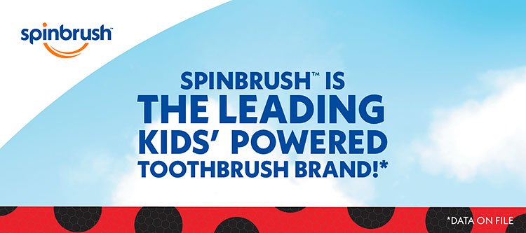 Now with longer AA battery life! Lasts nearly twice as long as former Kid's Spinbrush Toothbrush