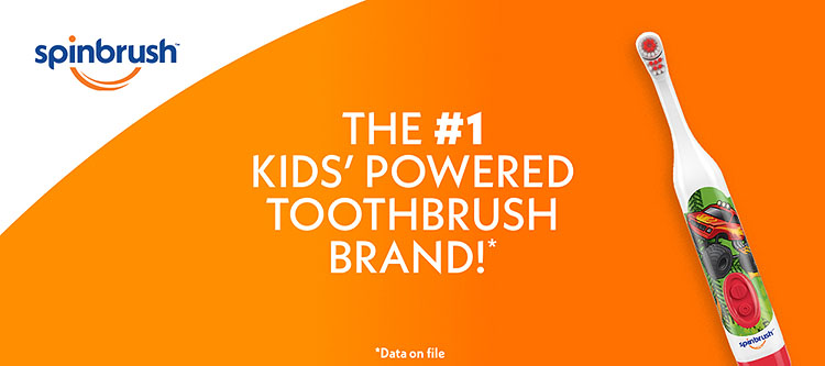 Spinbrush Monster Truck kids toothbrush