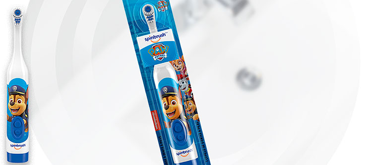 Spinbrush PAW Patrol kids toothbrush