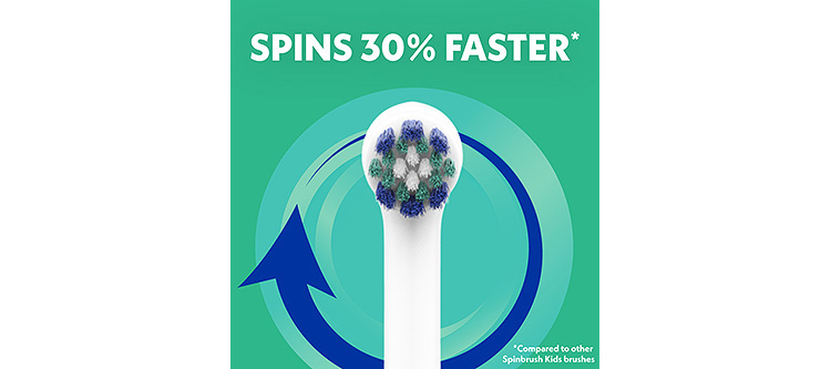 Spinbrush kids toothbrush