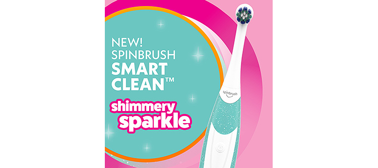 Spinbrush kids toothbrush