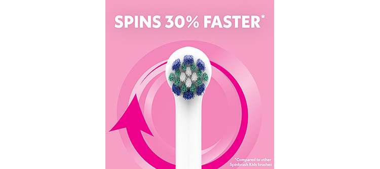 Spinbrush kids toothbrush