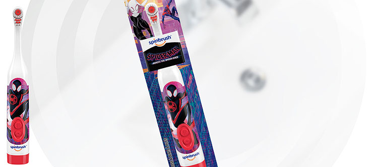 Spinbrush Spider-Man kids toothbrush